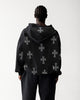 Rhinestone Cross Hoodie